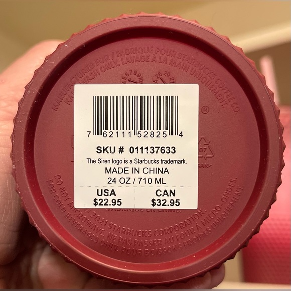 Starbucks Venti & Grande Studded Pink Ombre Cold Cups - Picture 4 of 4